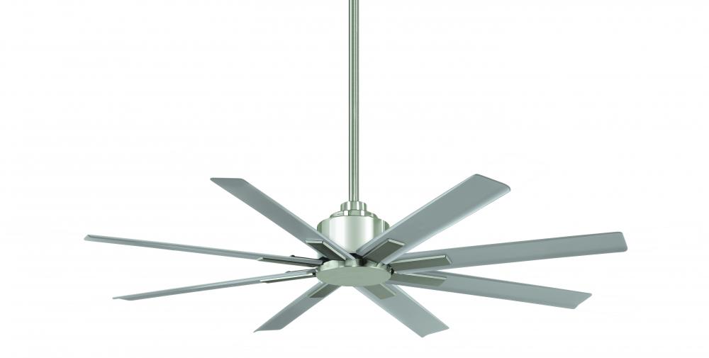 52" DC Motor Xtreme H20 - Brushed Nickel Wet