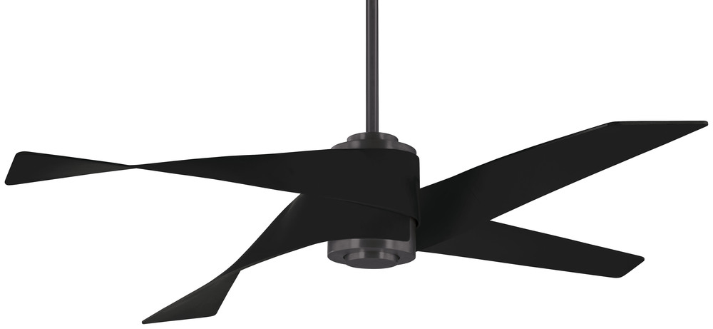 64" 3K-LED Artemis IV DC Motor Ceiling Fan - Gun Metal & Matte Black
