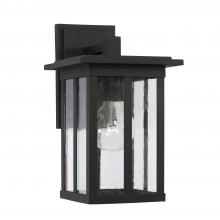 Capital 943811BK - 1 Light Outdoor Wall Lantern