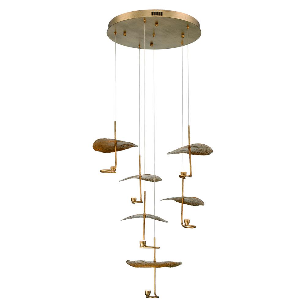 Lagatto 3K-LED 6-Light Multi-Pendant/Bronze