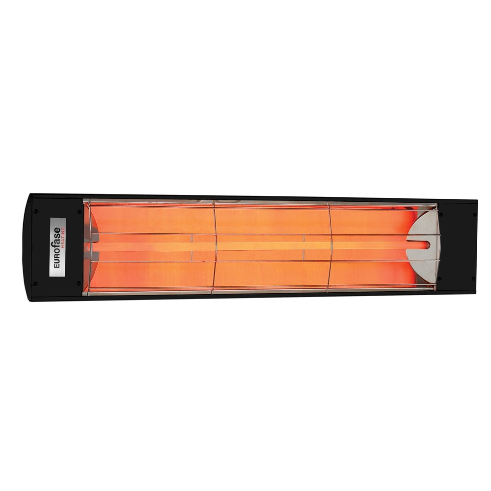 277V 2000W ELECTRIC HEATER,BLK