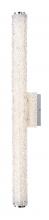 Eurofase 34158-012 - 36" 3K-LED Sassi Sconce - Chrome & Crystal Beads
