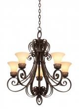 Kalco 5198B/1356 - Mirabelle 5 Light Chandelier