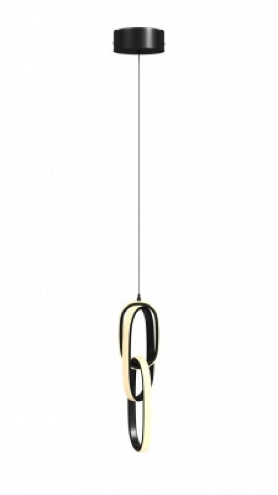 Circa Collection Black Looping Pendant