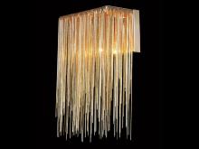 Avenue Lighting HF1200-G - Fountain Ave. Gold Jewlery Chain Wall Sconce