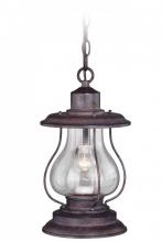Vaxcel International T0219 - Dockside 8-in Outdoor Pendant Weathered Patina