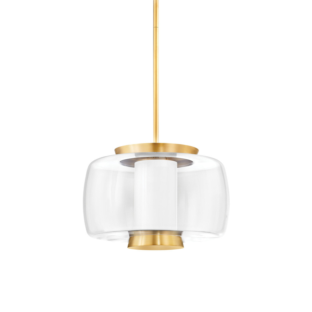 20" 27K-LED Beau Pendant - Brass