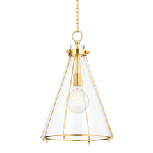 Hudson Valley 7304-AGB - 1 LIGHT PENDANT