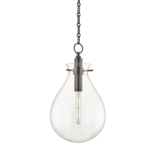 Hudson Valley BKO102-OB - 13" 1-Light Medium Ivy Pendant - Old Bronze