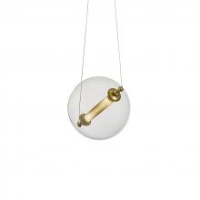 Hubbardton Forge 161305-SKT-STND-31-YT0517 - 16" 2-Light Otto Sphere Low Voltage Pendant - Brass