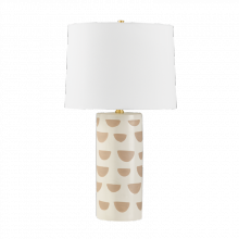 Mitzi by Hudson Valley Lighting HL714201A-AGB/CWO - Minnie Table Lamp