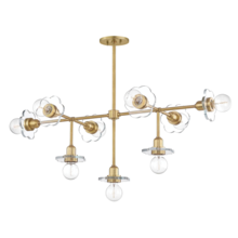 Mitzi by Hudson Valley Lighting H357809-AGB - Alexa Chandelier