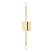 Mitzi by Hudson Valley Lighting H463102-AGB - Dona Wall Sconce