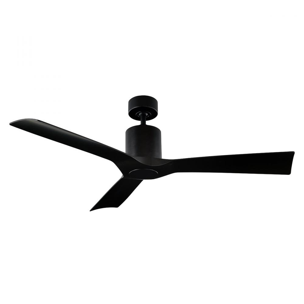 54" Aviator DC Motor Ceiling Fan - Matte Black