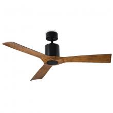 Modern Forms US - Fans Only FR-W1811-54-MB/DK - 54" DC Motor Aviator - Black with Distressed Koa Blades