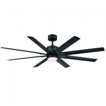 Modern Forms US - Fans Only FR-W2001-66L-MB - 66" Renegade - Black