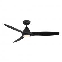 Modern Forms US - Fans Only FR-W2202-54L-MB - 54" 3K-LED Skylark DC Motor Ceiling Fan - Matte Black