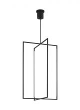 Visual Comfort & Co. Modern Collection 700TDKNW42B-LED930 - 28" 3K-LED Kenway 42 Pendant - Nightshade Black