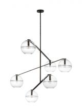 Visual Comfort & Co. Modern Collection SLCH354CPAB-L - Lowing Grande Chandelier