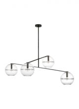 Visual Comfort & Co. Modern Collection SLCH355CPAB-L - Lowing Medium Chandelier