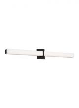 Visual Comfort & Co. Modern Collection SLBA14430B - 37" 3K-LED Milan 36 Vanity/Sconce - Nightshade Black