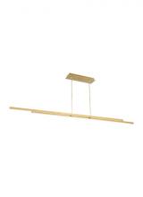 Visual Comfort & Co. Modern Collection 700LSSTG284PSS-LED927-277 - Stagger 2 84 Linear Suspension