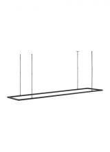 Visual Comfort & Co. Modern Collection MDLS18627PSS-277 - Stagger Halo 84 Uplight Linear Suspension