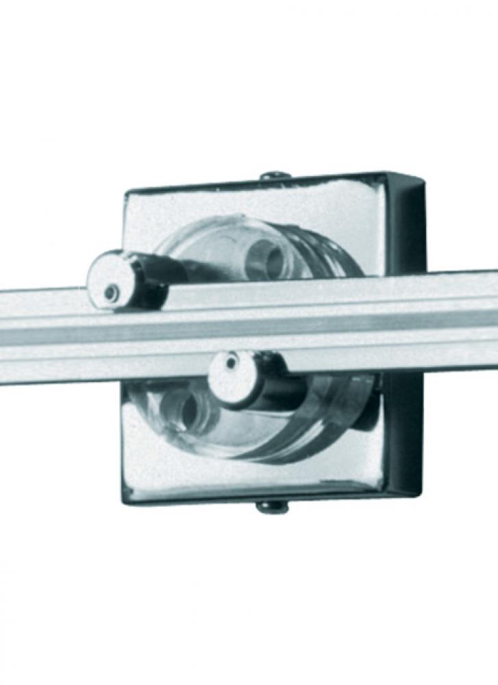 Wall MonoRail 2" Square Power Feed Canopy Single-Feed