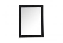 Elegant VM22736BK - Aqua vanity mirror 27x36 inch in black