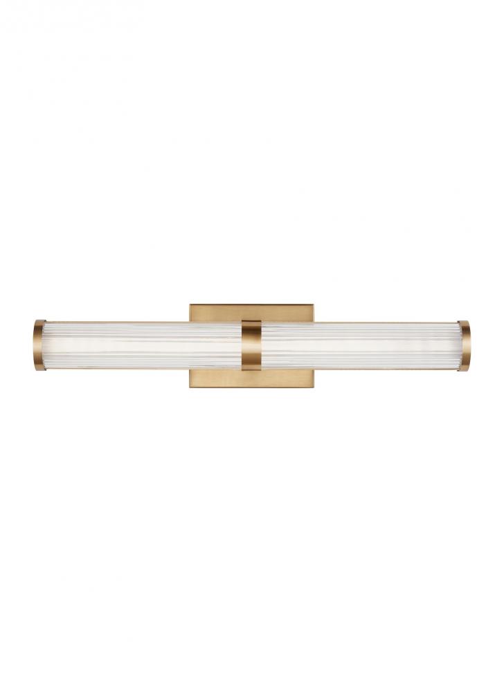 24" 3K-LED Syden Wall Light - Satin Brass