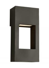Visual Comfort & Co. Studio Collection 8557793S-71 - 12" 3K-LED Testa Exterior Wall - Black