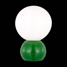Visual Comfort & Co. Studio Collection KST1231GRN-L1 - 8" 27K-LED Suki Rechargeable Table Lamp - Green