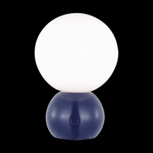 Visual Comfort & Co. Studio Collection KST1231NVY-L1 - 8" 27K-LED Suki Rechargeable Table Lamp - Navy