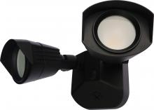Nuvo 65/214 - 3K-LED Dual Head Security Light - Black