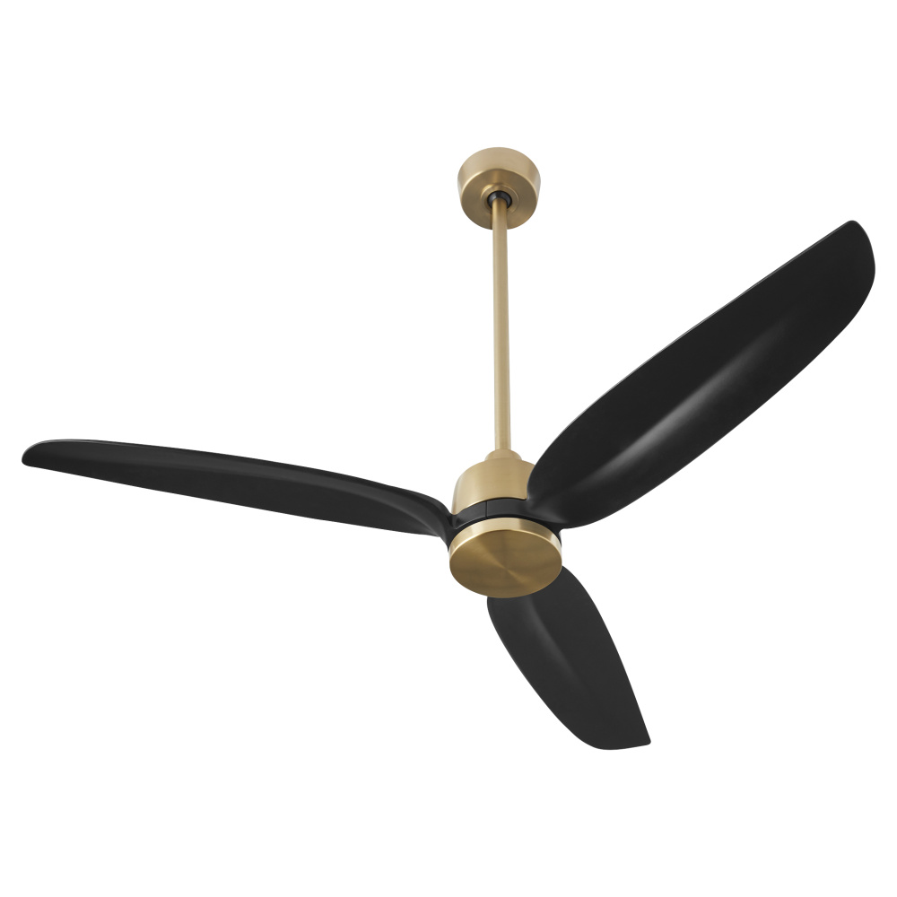 EXODUS 3 BLADE FAN - AGED BRASS