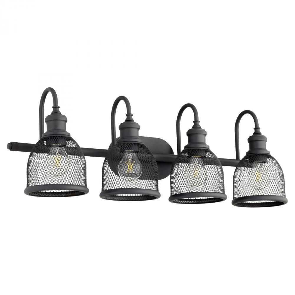 31" 4-Light OMNI Vanity - Black Mesh