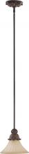 Quorum 3330-88 - Madeleine 1-Light Mini Pendant - Corsican Gold