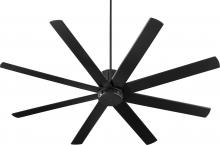 Quorum 96728-69 - 72" DC Motor Proxima Ceiling Fan - Textured Black