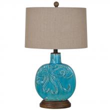 Crestview Collection CVAP1725 - Crestview Collection Deep Ocean Table Lamp