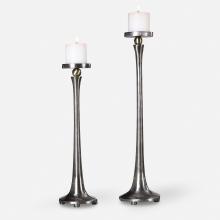 Uttermost 18994 - Uttermost Aliso Cast Iron Candleholders Set/2