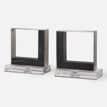 Uttermost 17865 - Uttermost Tilman Modern Marble Bookends, S/2