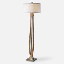 Uttermost 28105 - Uttermost Boydton Burnished Wood Floor Lamp