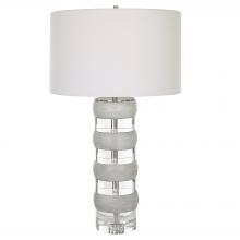 Uttermost 30192 - Uttermost Band Together Crystal & Wood Table Lamp