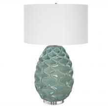 Uttermost 30193 - Uttermost Laced Up Sea Foam Glass Table Lamp