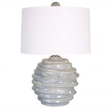 Uttermost 30194-1 - Uttermost Waves Blue & White Accent Lamp