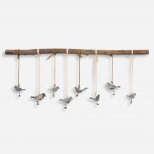 BIRDS ON A BRANCH