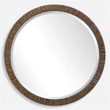 Uttermost 09459 - Uttermost Wayde Gold Bark Round Mirror