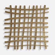 Uttermost 04333 - Uttermost Gridlines Gold Metal Wall Decor