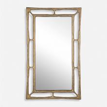 Uttermost 08186 - 30x50 Felix Rectangle Mirror - Antique Brass