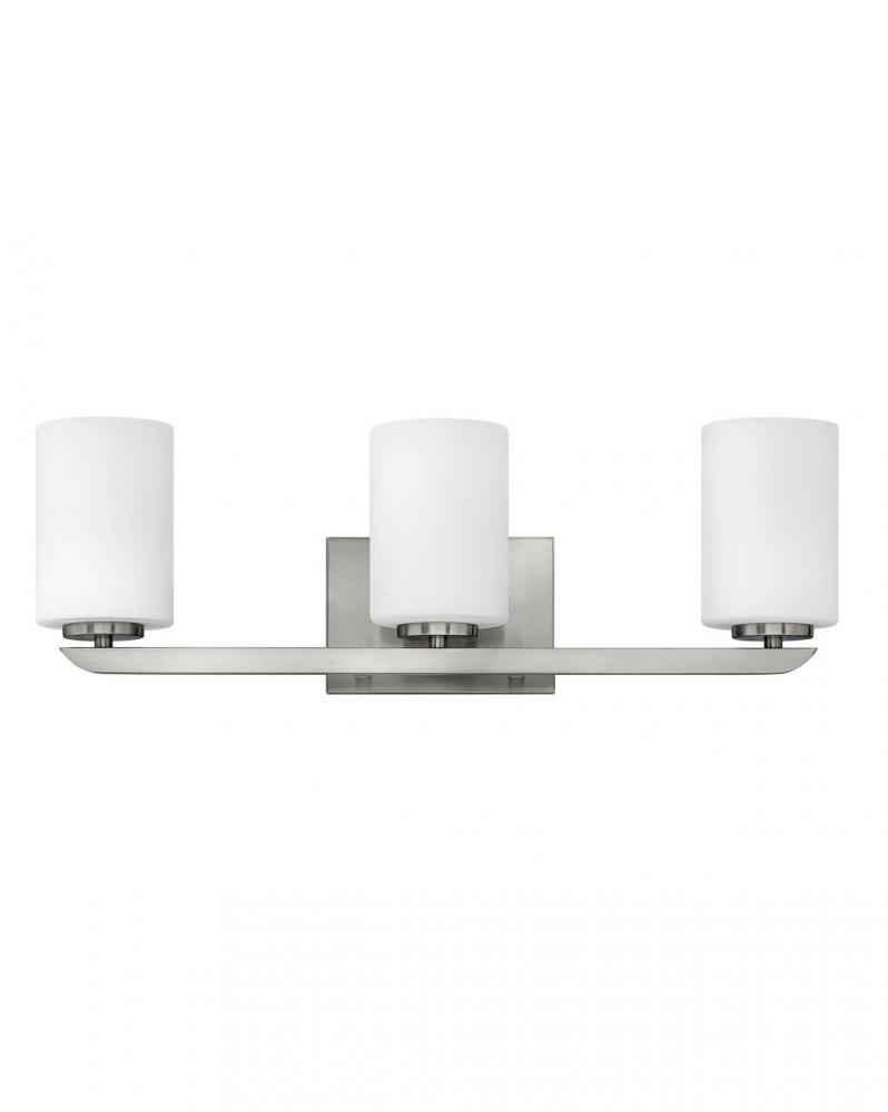24" 3-Light Vanity - Brushed Nickel
